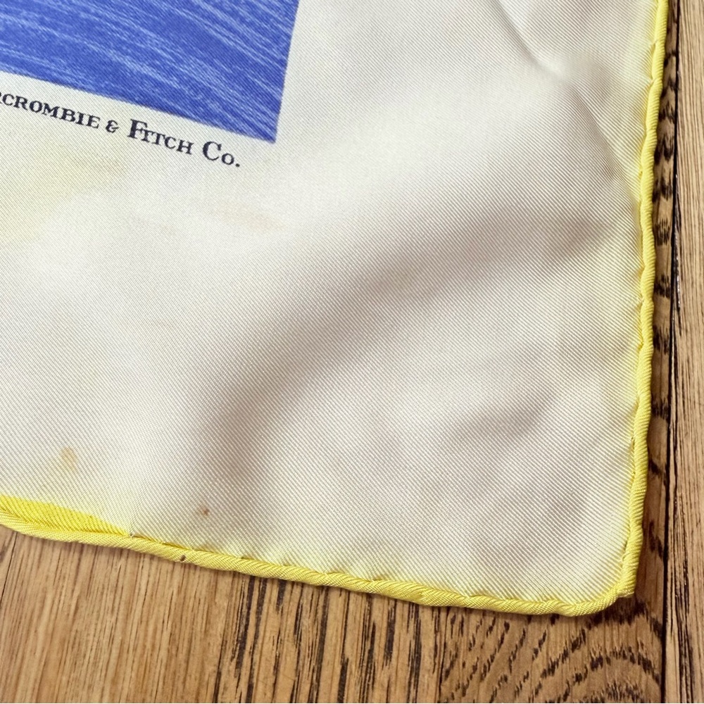 Vintage Abercrombie & Fitch Silk Scarf - Picture 4 of 7